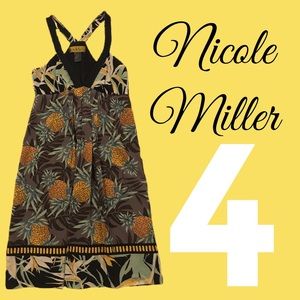 🍍Nicole Miller Studio One Pineapple Dress